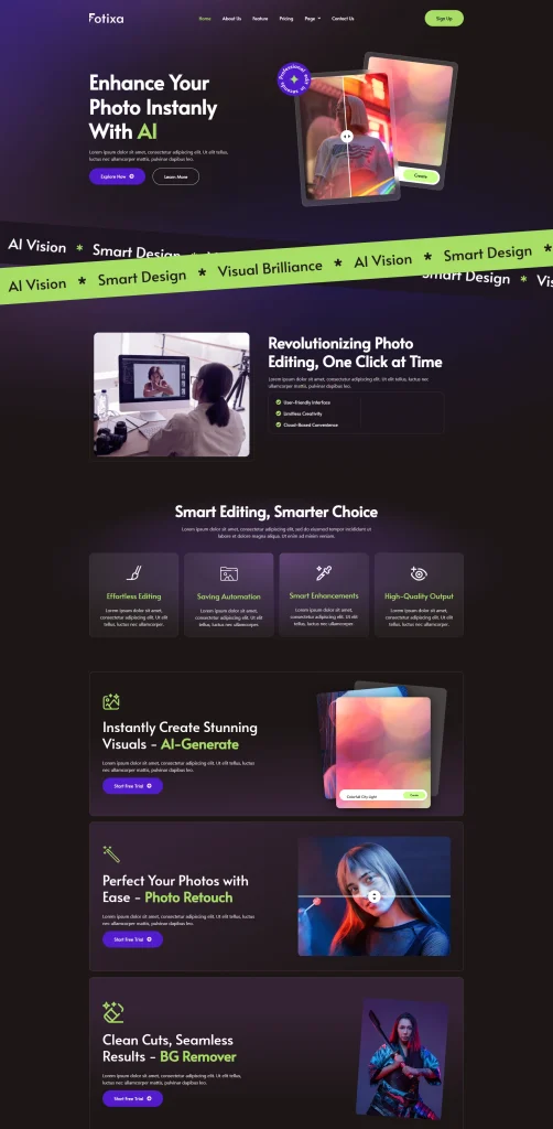 futuristic graphic desain