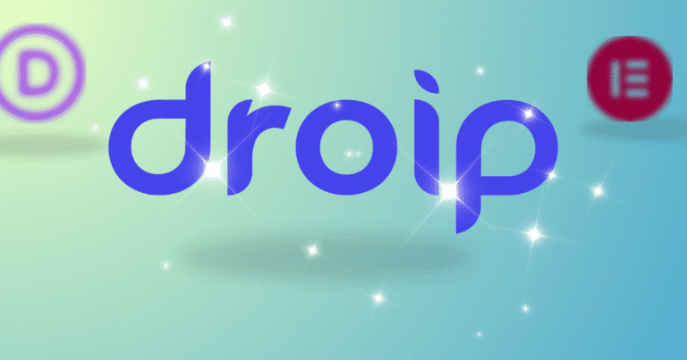 Droip penantang elementor